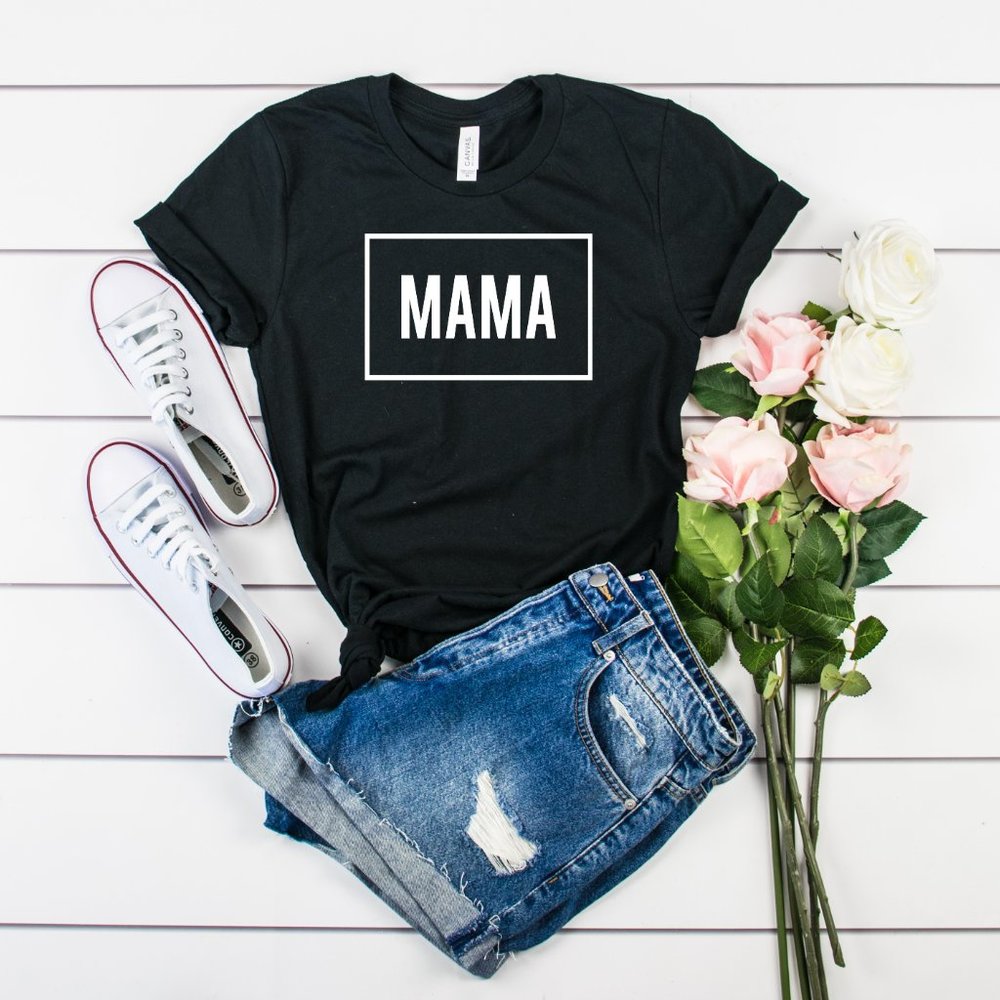 Mama Box Black Tee Shirt